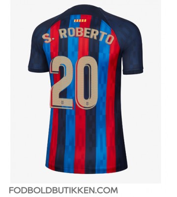 Barcelona Sergi Roberto #20 Hjemmebanetrøje Dame 2022-23 Kortærmet